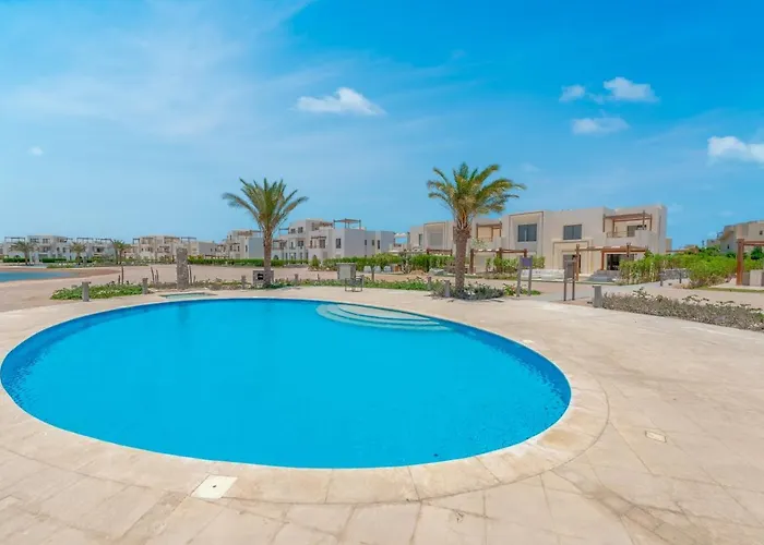 Calm 3br House In Shedwan Gouna Bbq, Pool & Lagoon Nyaraló