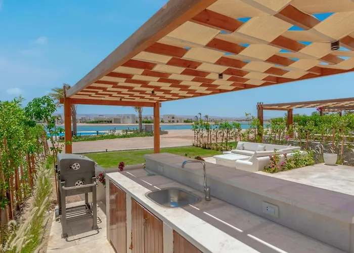 Calm 3br House In Shedwan Gouna Bbq, Pool & Lagoon Nyaraló Gurdaka