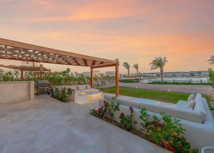 Calm 3br House In Shedwan Gouna Bbq, Pool & Lagoon Nyaraló